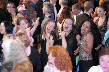 women singing at Young Living distributor convention